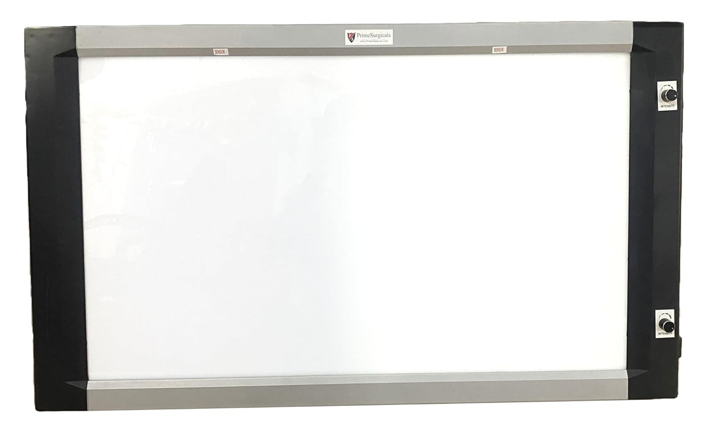 Premium X-Ray viewer box with Automatic sensor - Dimmable - Double Film (28 x 17 inches)
