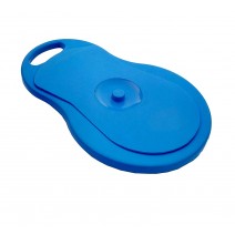 Premium Bed Pan With Lid Autoclavable Polypropylene For Unisex Adults • Sleek Model • Blue Color