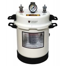 Aluminium Epoxy Finish Electric Autoclave Pressure Cooker Type with Timer Size Approx. 12 Litres 9” x 11” inches with Warranty