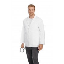 Unisex Premium Lab Coat (White, Medium -38)