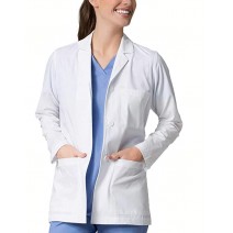 Woman Doctor's Full Sleeve Lab Apron - 100% Cotton