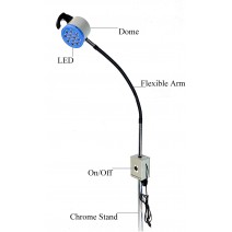 PrimeSurgicals LED Examination Light (20000 Lux) with Chrome Base (Without Dimmer)